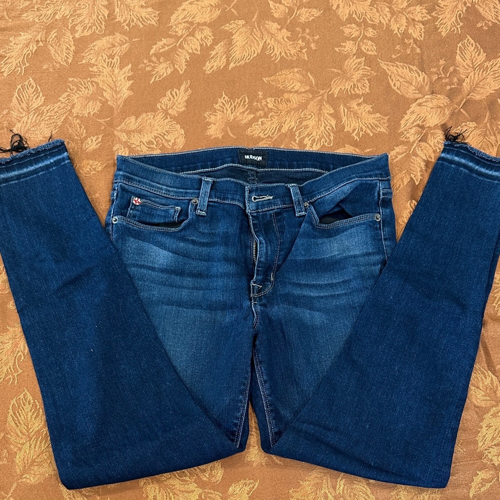 Hudson Jeans Dark Blue Skinny Jeans